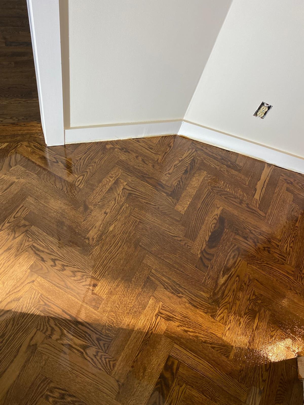 Commercial hardwood flooring